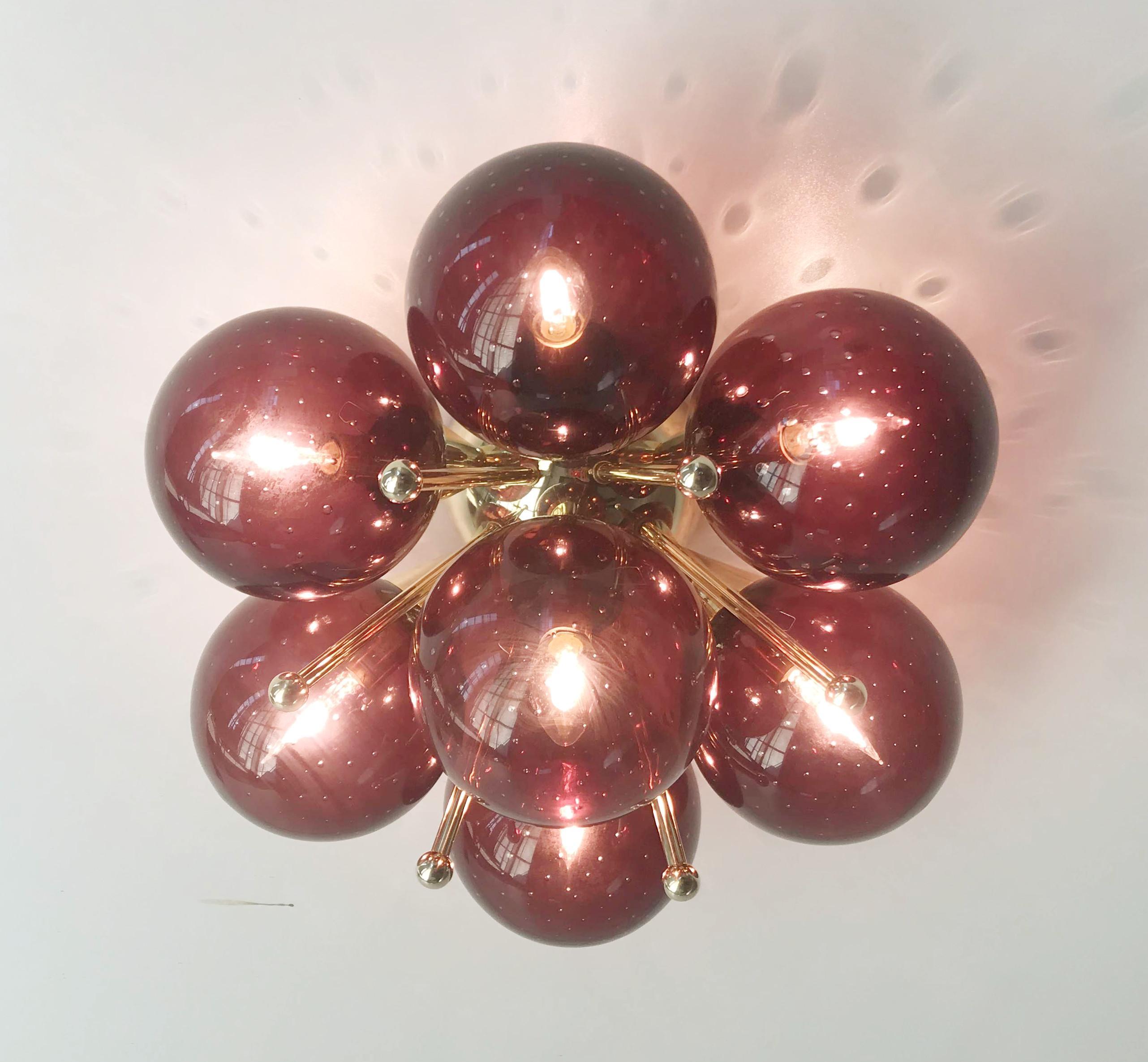 italien Sakura Flush Mount / Sconce by Fabio Ltd en vente