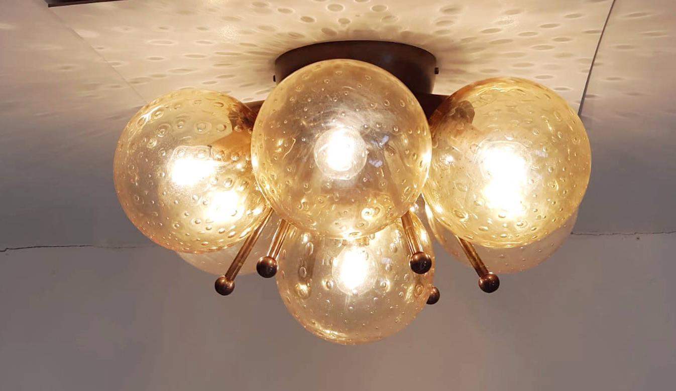 Polished Sakura Flush Mount / Sconce by Fabio Ltd For Sale
