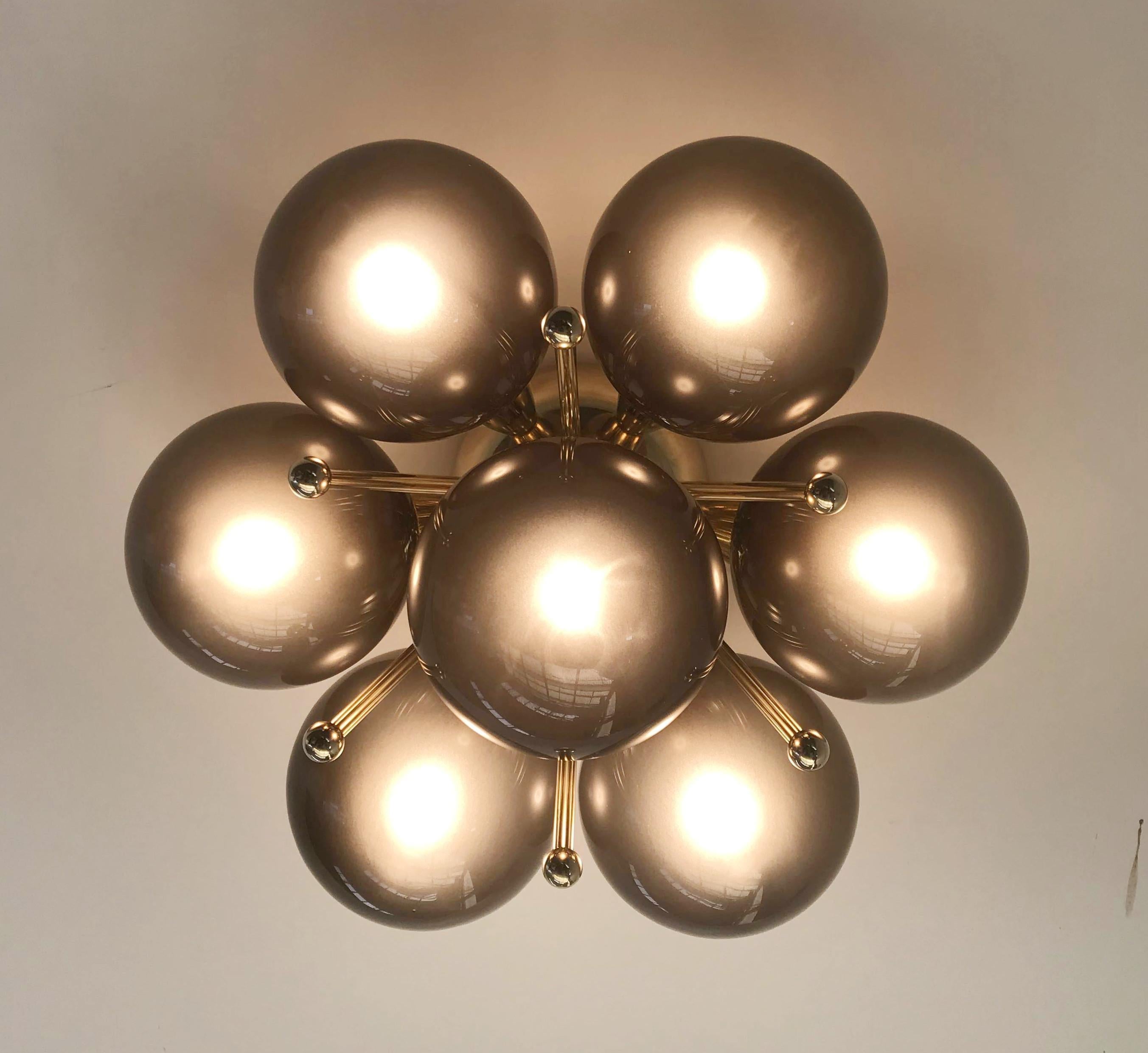Sakura Flush Mount / Sconce by Fabio Ltd In New Condition For Sale In Los Angeles, CA