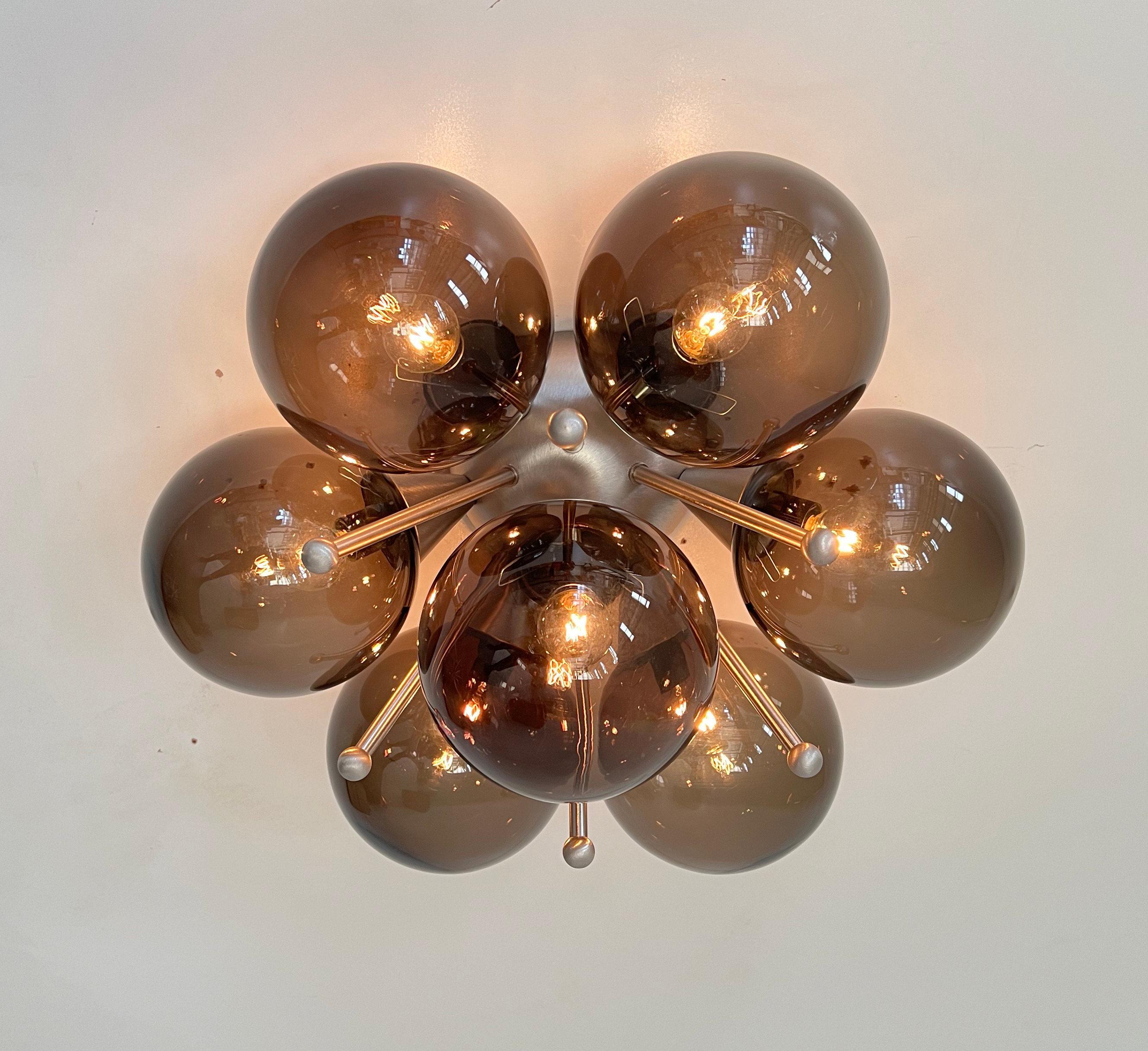 Contemporary Sakura Flush Mount / Sconce by Fabio Ltd For Sale