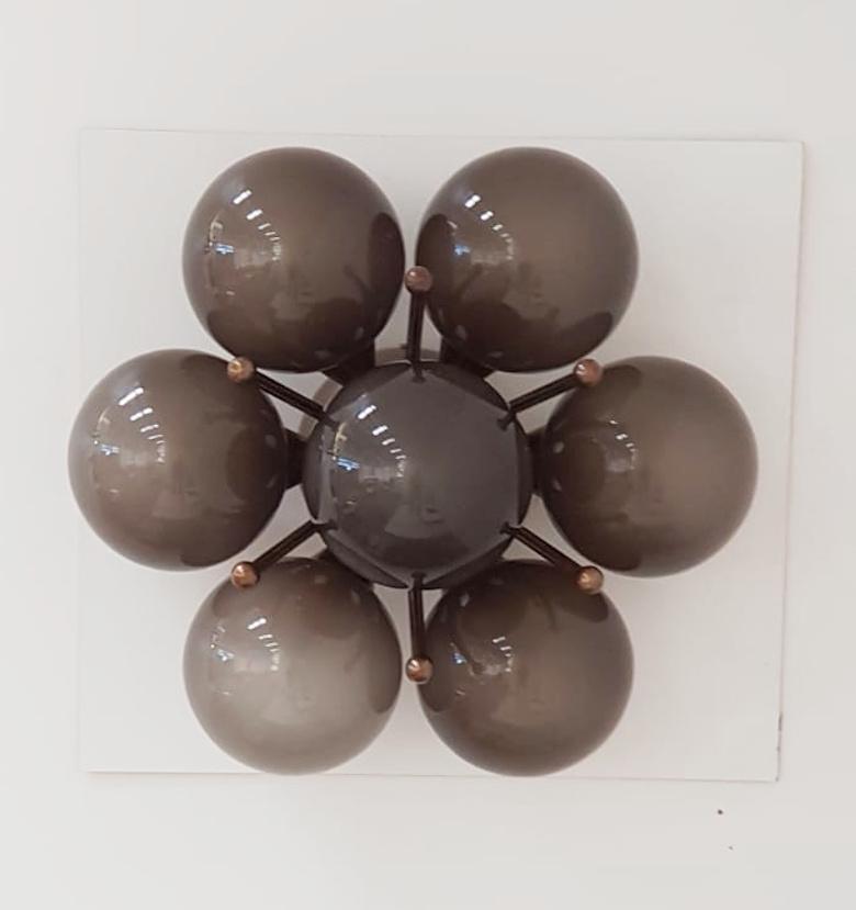 Contemporary Sakura Flush Mount / Sconce by Fabio Ltd For Sale