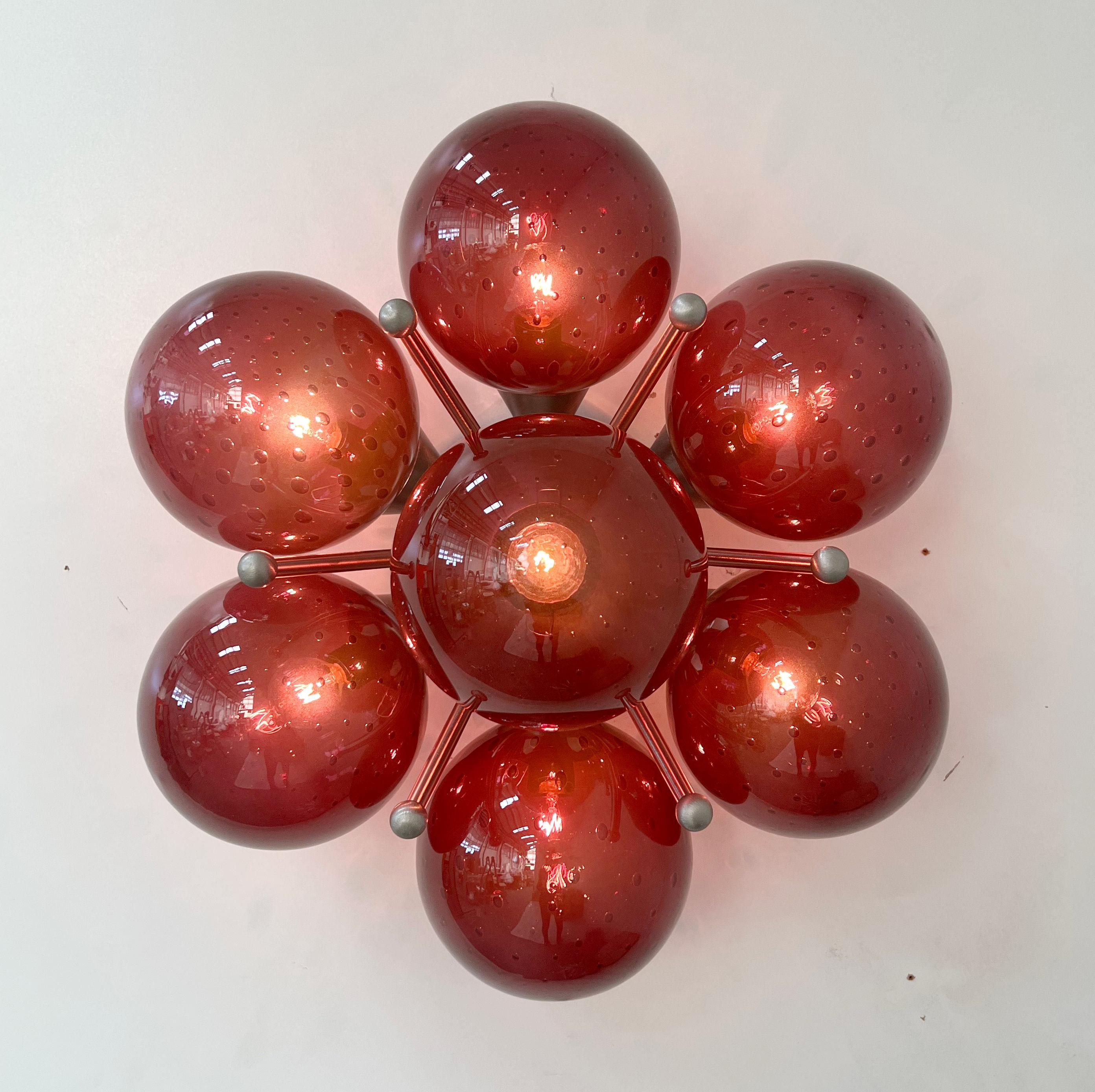Vetro soffiato Sakura, lampada ad incasso di Fabio Ltd in vendita