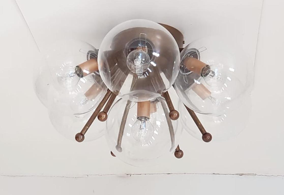 Mid-Century Modern Sakura Flushmount / Sconce by Fabio Ltd For Sale