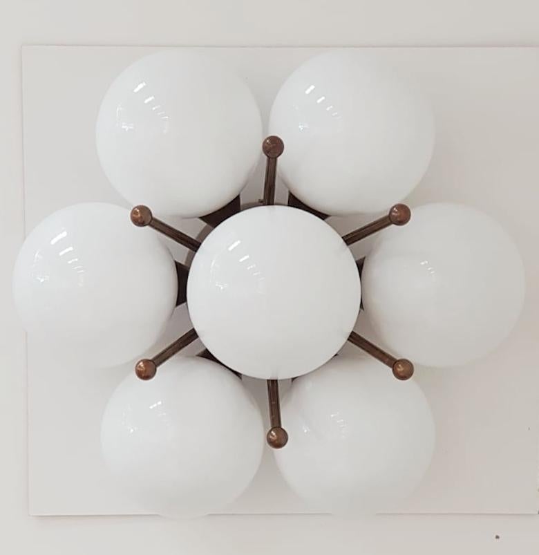 Sakura Flushmount / Sconce by Fabio Ltd In New Condition For Sale In Los Angeles, CA