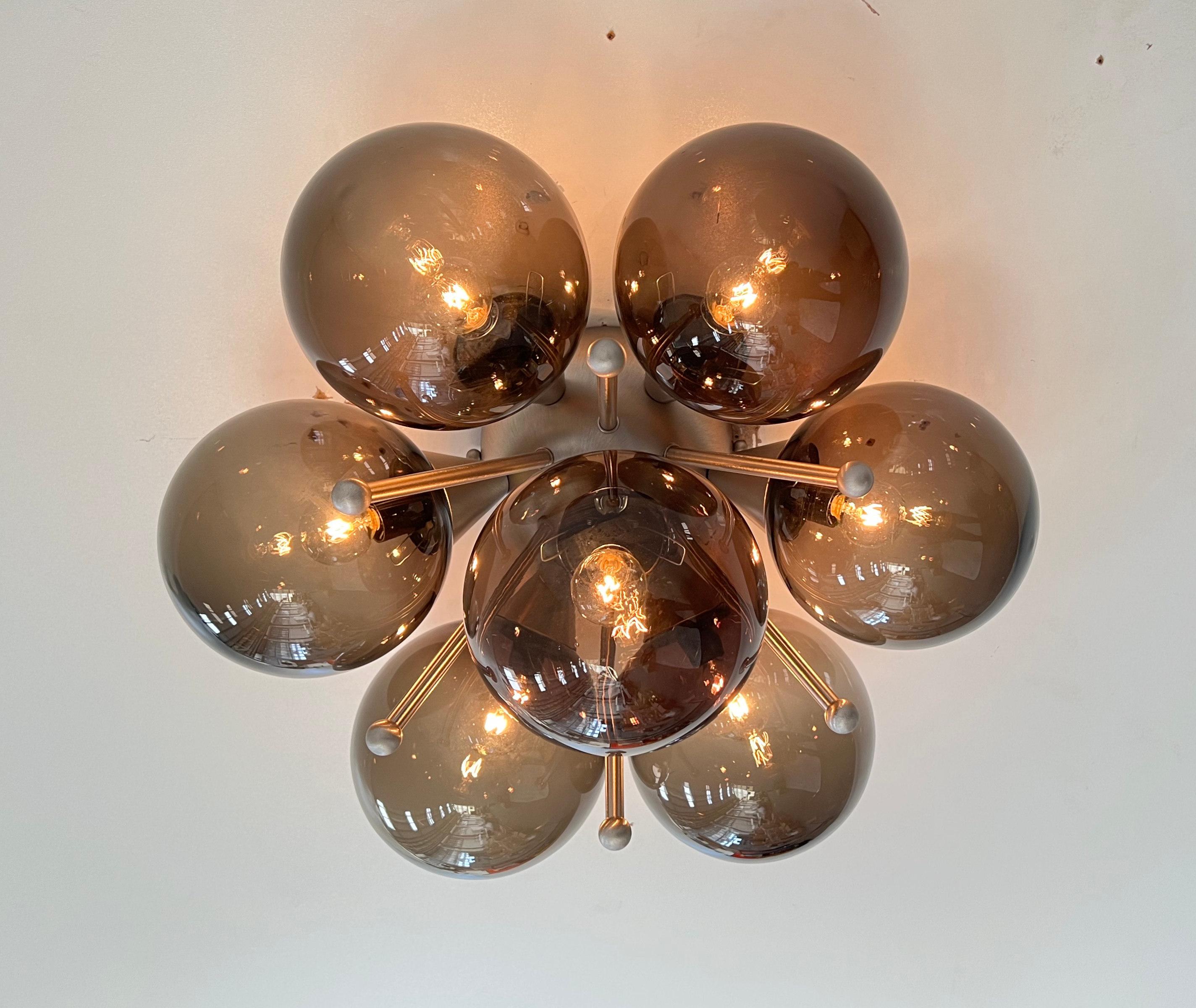 Sakura Flush Mount / Sconce by Fabio Ltd In New Condition For Sale In Los Angeles, CA
