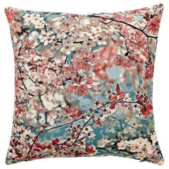 Coussin en tapisserie Sakura