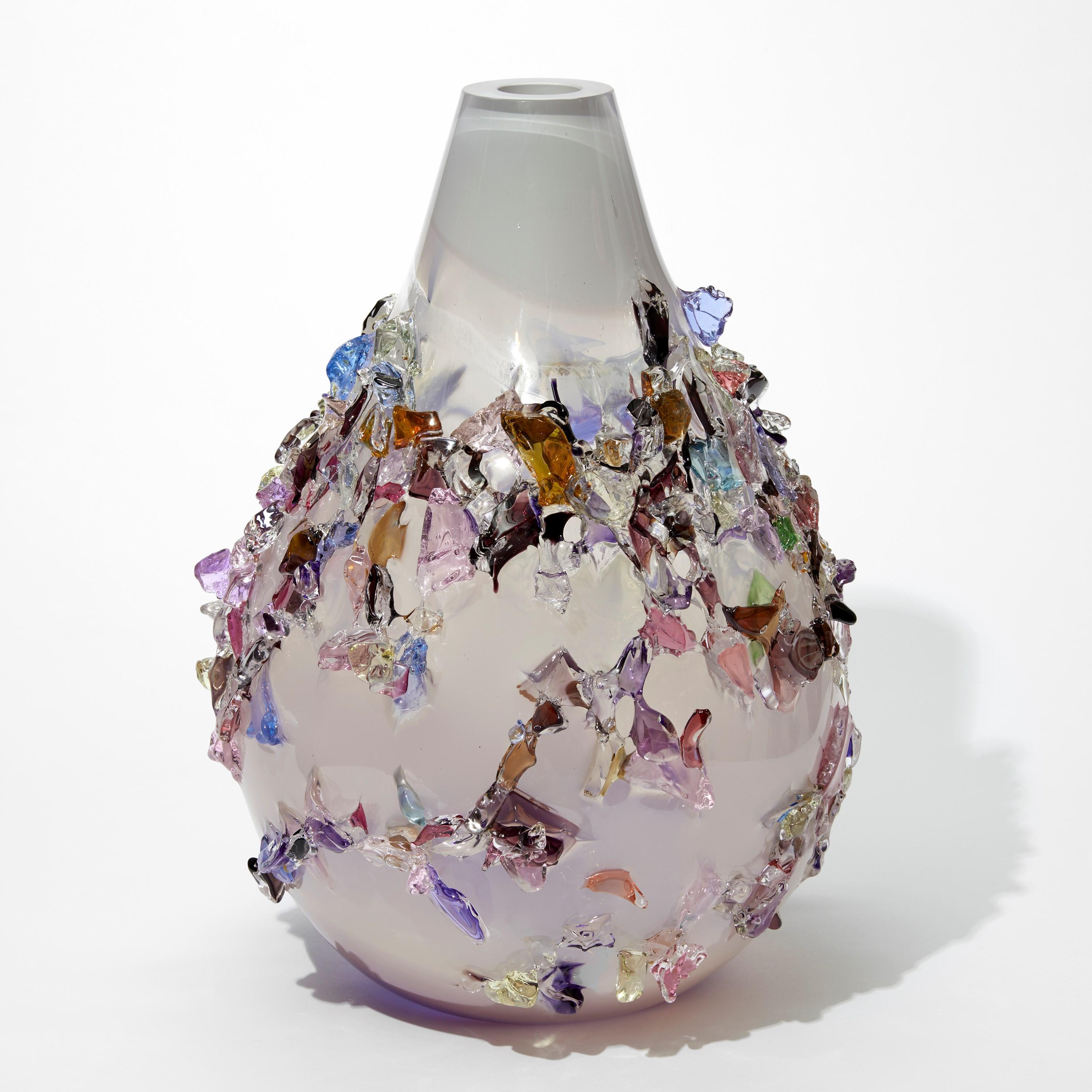 Organico moderno Sakura TRP23005, un grande vaso scultura astratto in vetro di Maarten Vrolijk in vendita