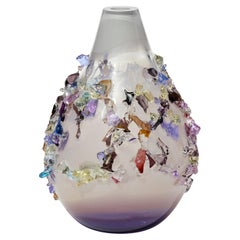 Sakura TRP23005, a large abstract sculptural glass vessel by Maarten Vrolijk