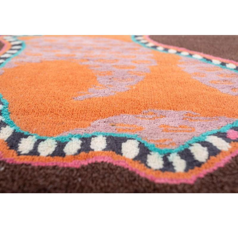 Alfombra anudada a mano Sakya Clove & Clove 180x270 cm Indio en venta