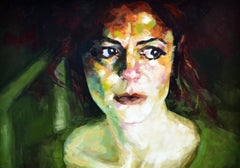  Why Did You Do It - female figure oil painting modern Artwork portraiture art 
