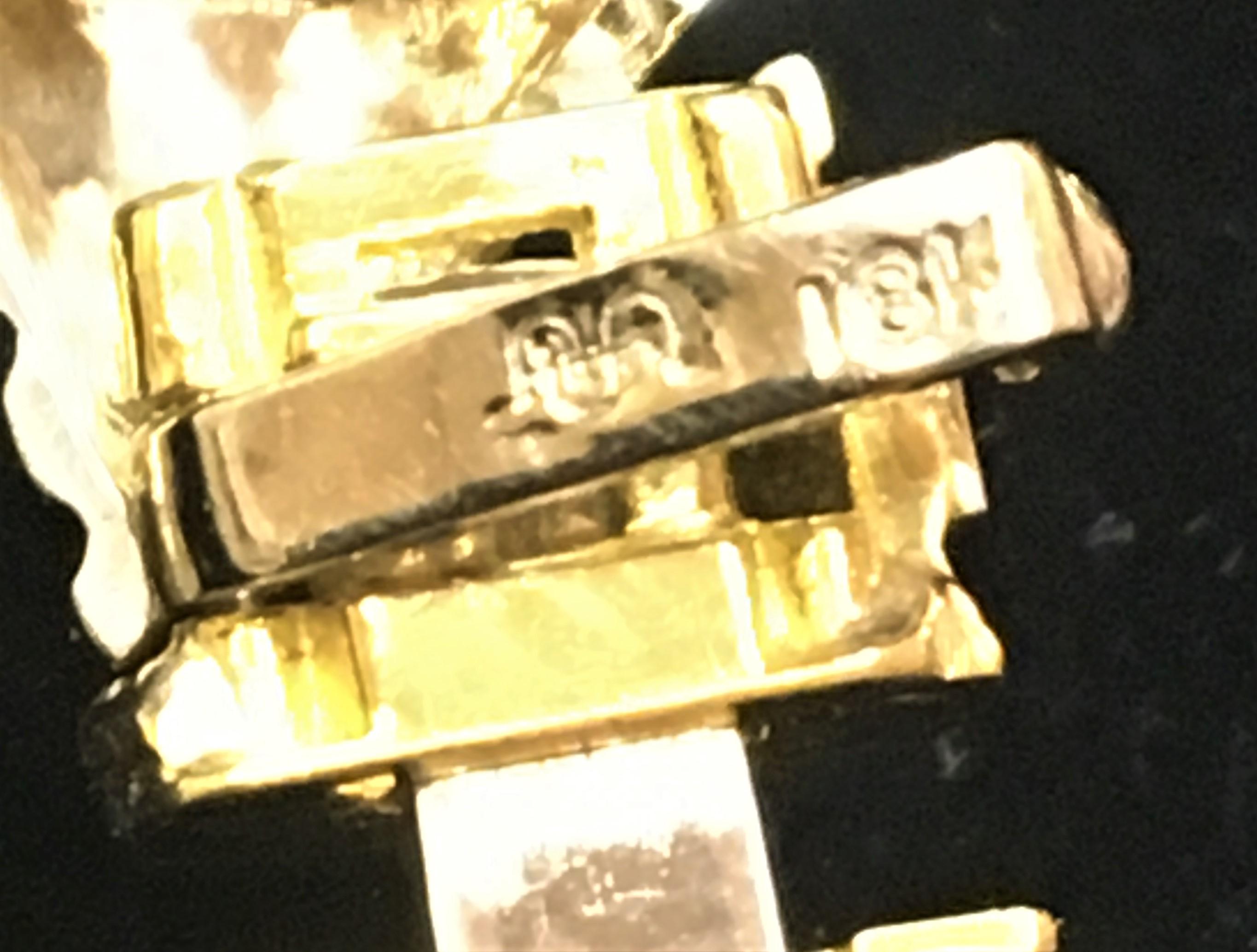Sal Praschnik 18 Karat 1,98 Diamant-Halskette im Angebot 2