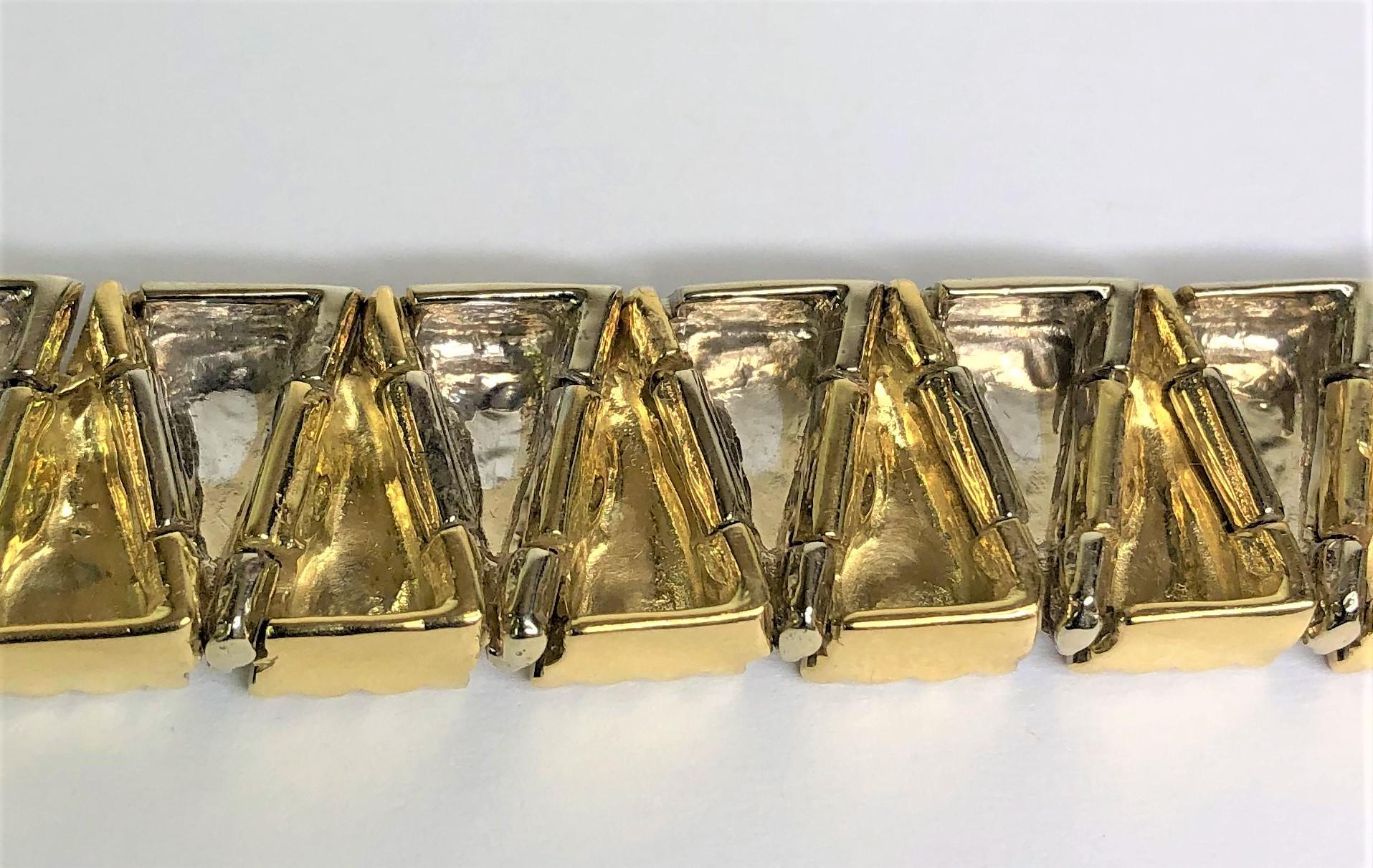 Bracelet Sal Praschnik en or 18 carats en vente 3