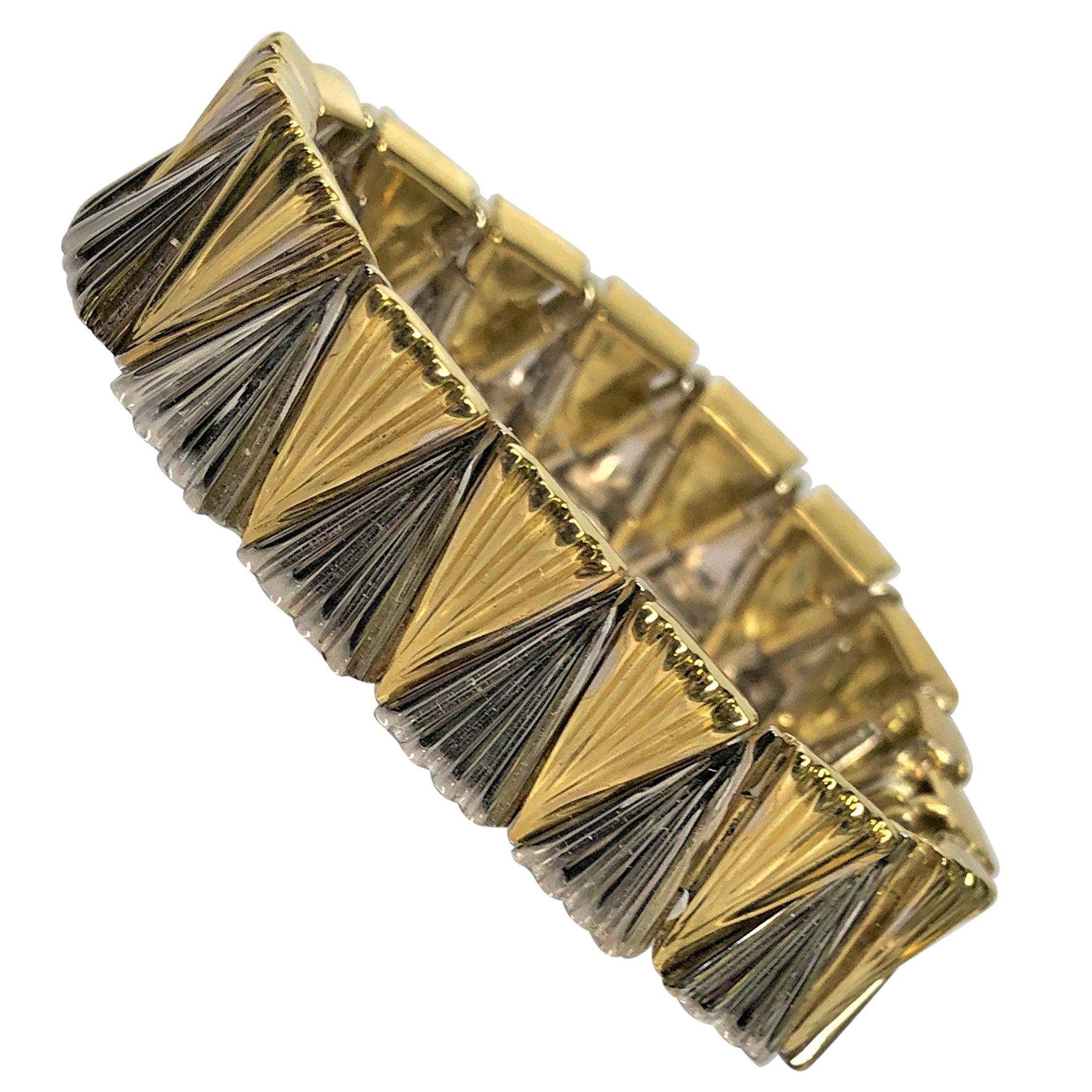 Sal Praschnik: 18 Karat Armband im Angebot