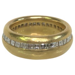 Jahrestag-Ring von Sal Praschnik mit 18KY Diamanten 