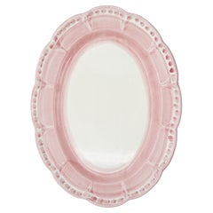 Oval Serving Plate - Vietri Collection "IColorati" - Pink