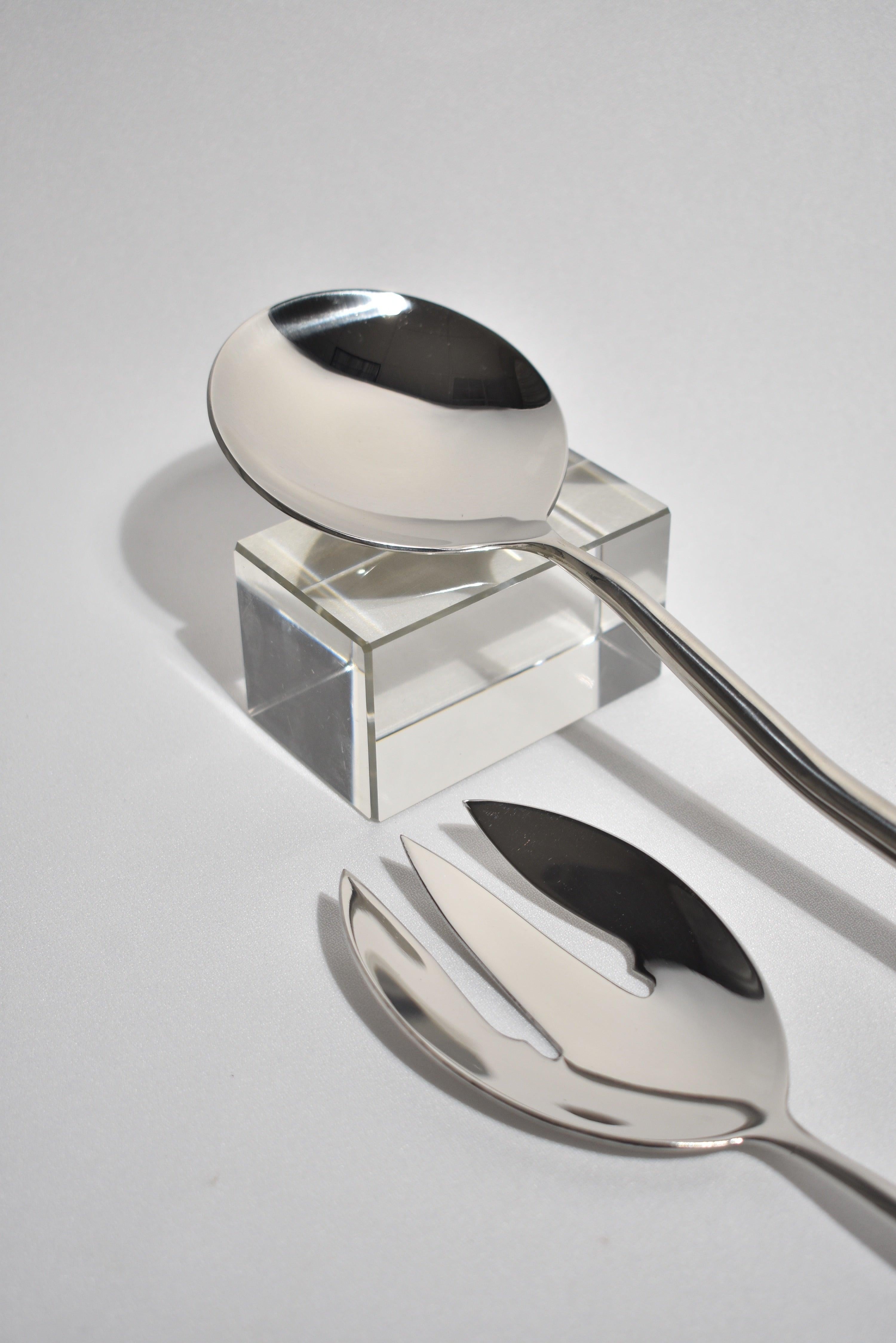 Stainless Steel Salad Serving Set