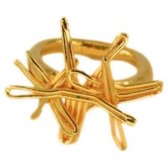 Salam Collection Ring - Gold-Plated Bronze