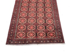 Baluch Afghan Persian Khorasan Handwoven Long Rug (Carpet Balouch)
