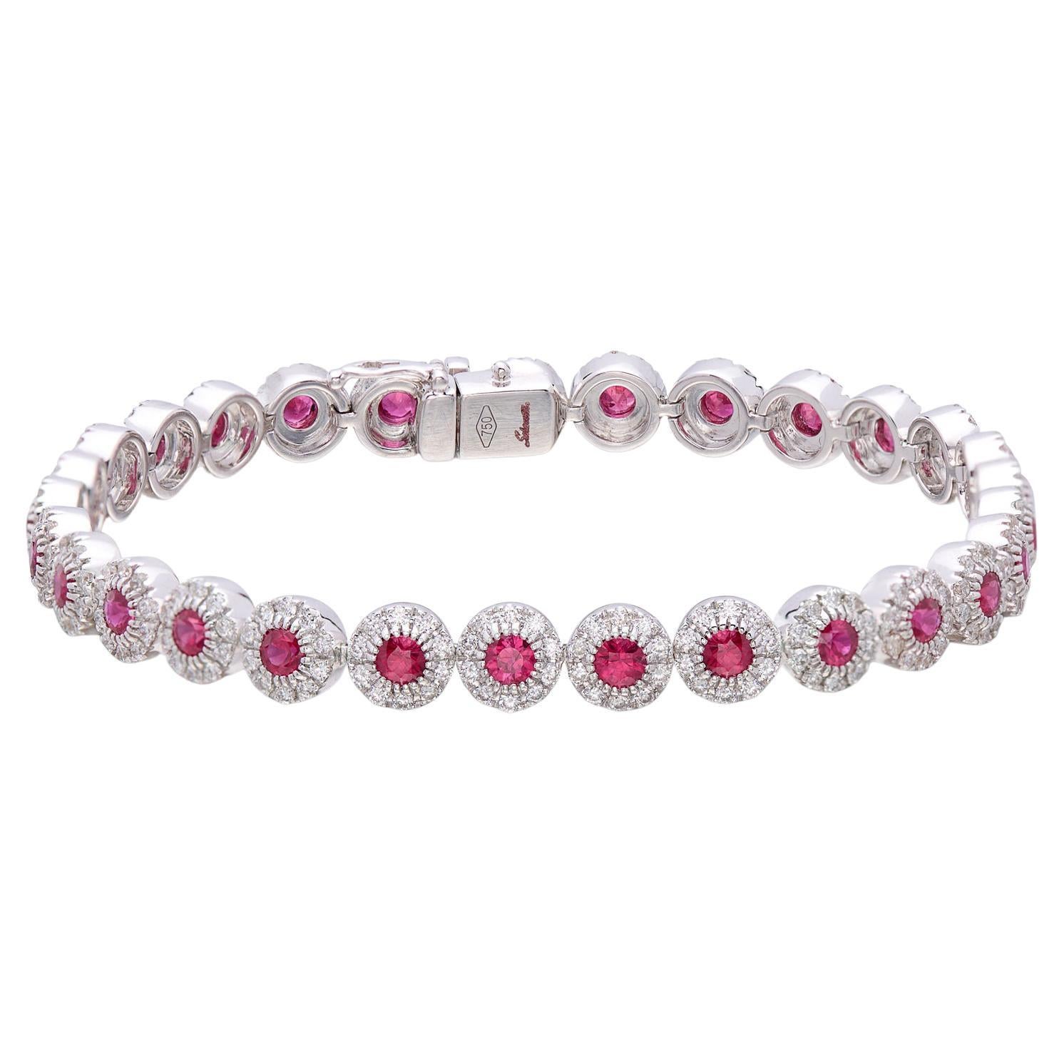 Salavetti Ruby & Diamond Bracelet