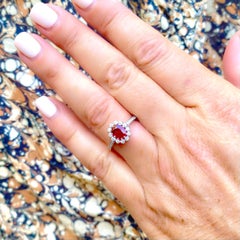 Salavetti Ruby & Diamond Ring