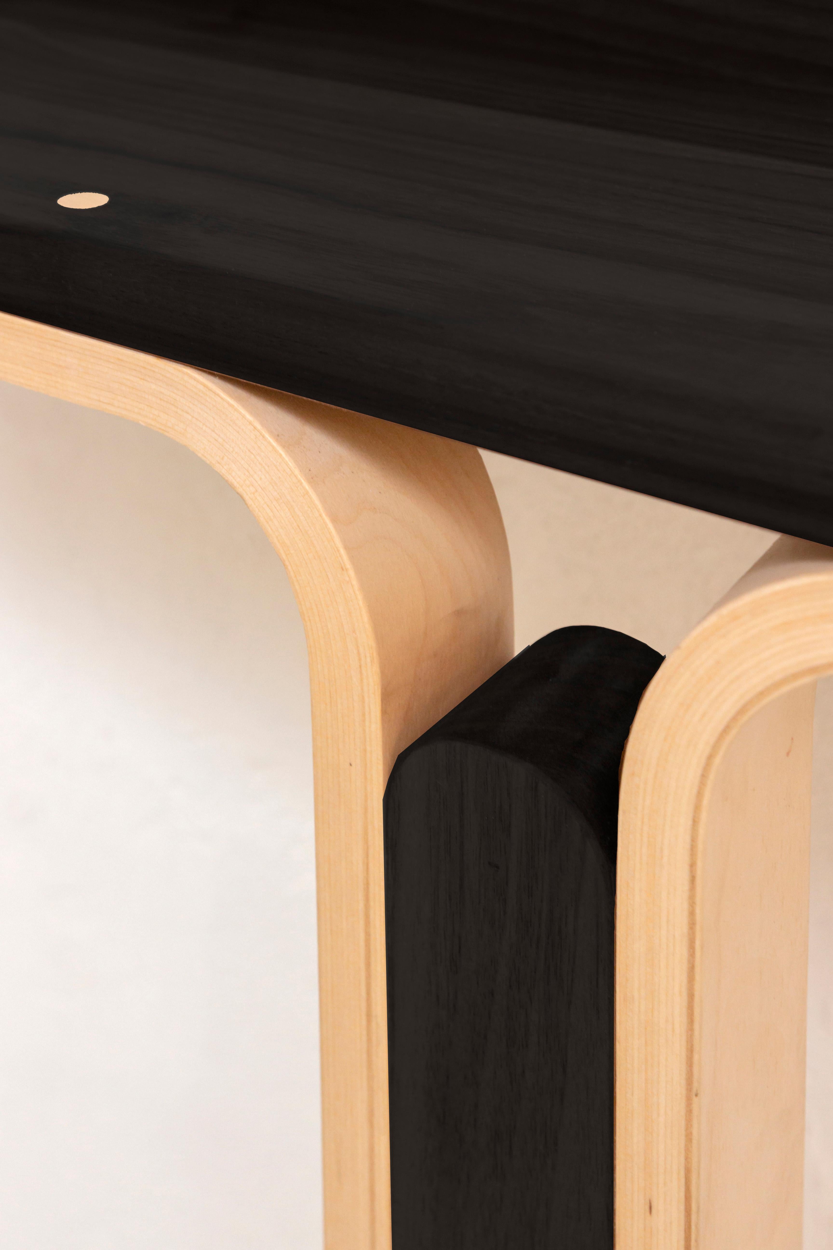 XXIe siècle et contemporain VENTE Table console en Wood Contemporary du 21e siècle Faite à la main en Italie  en vente