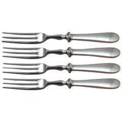 Salem by Tiffany and Co Sterling Silver Fruit Fork Set 4-Piece Custom Made