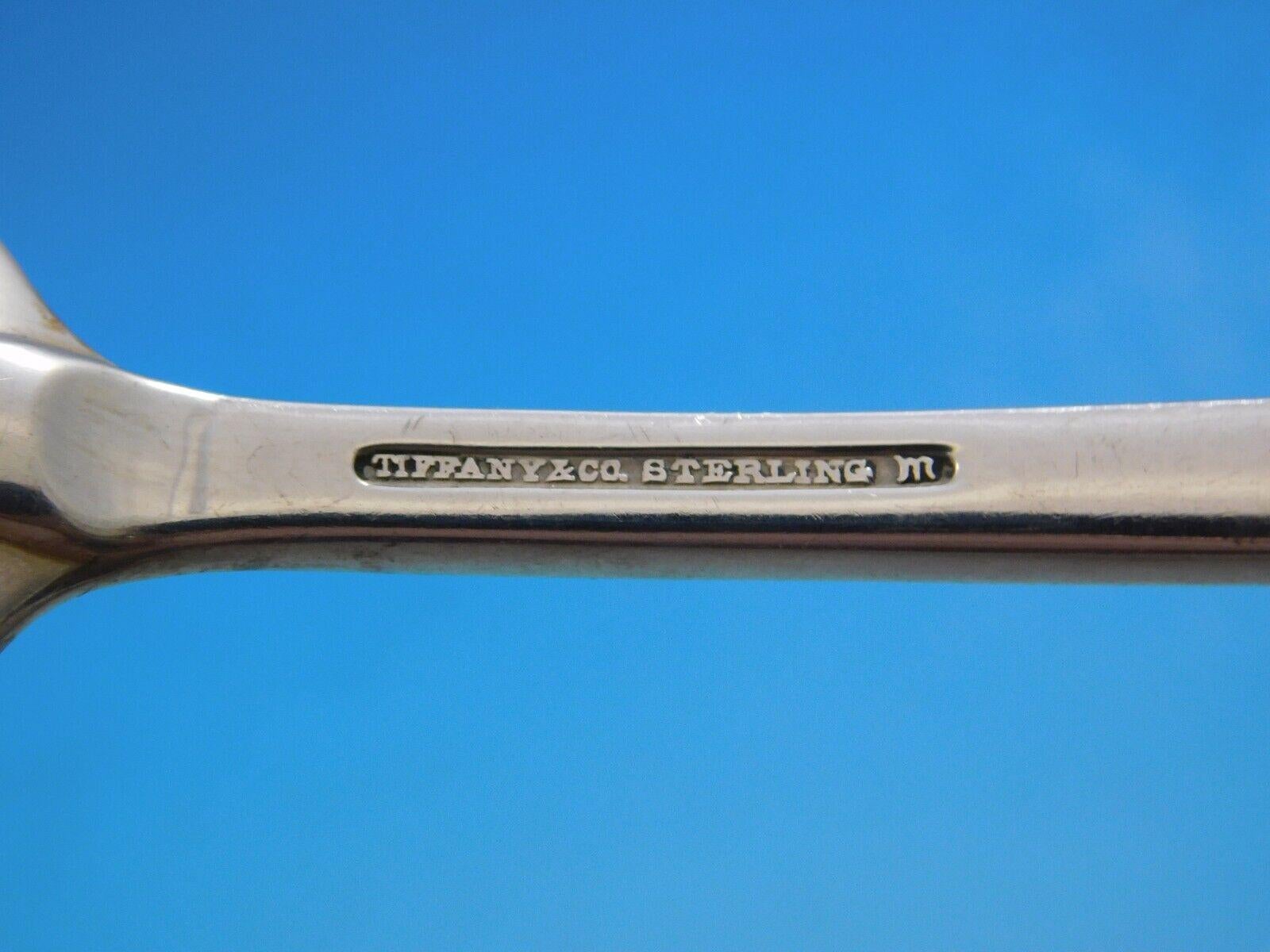 Salem de Tiffany & Co. Service de couverts en argent sterling pour 12 personnes 87 pièces Excellent état - En vente à Big Bend, WI