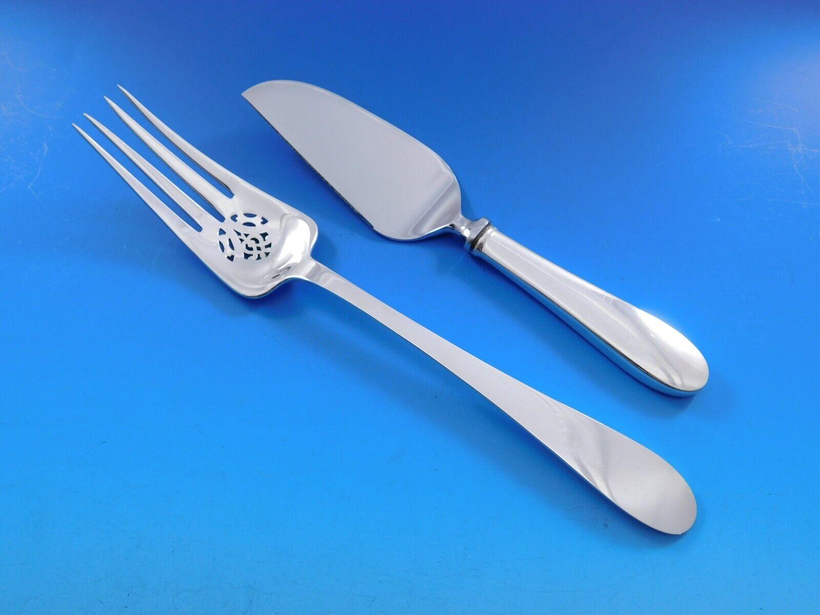 Argent sterling A Silver par Tiffany & Co Service de couverts en argent sterling pour 12 Service 123 pièces en vente