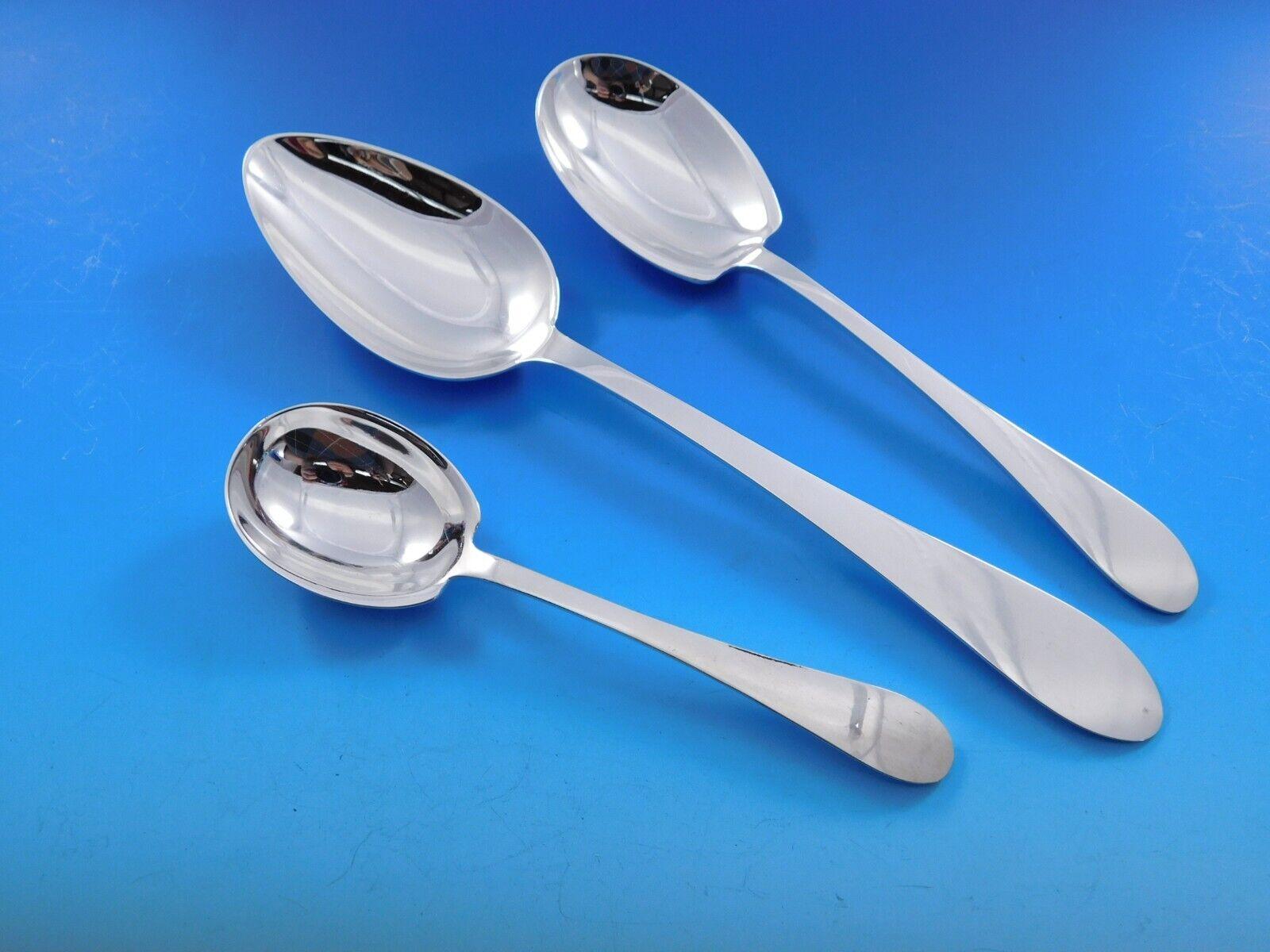 A Silver par Tiffany & Co Service de couverts en argent sterling pour 12 Service 123 pièces en vente 2