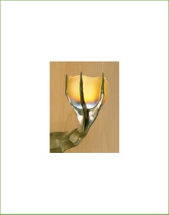 Salem Cast Bronze Sculptural Wall Sconce by Dominique Alary