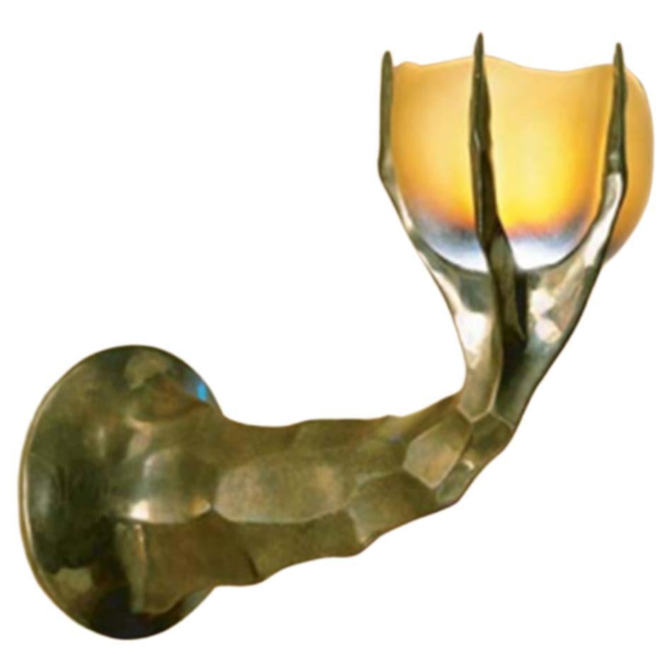 Salem Cast Bronze Sculptural Wall Sconce by Dominique Alary