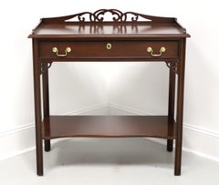 SALEM SQUARE Mahogany Chippendale Console Table