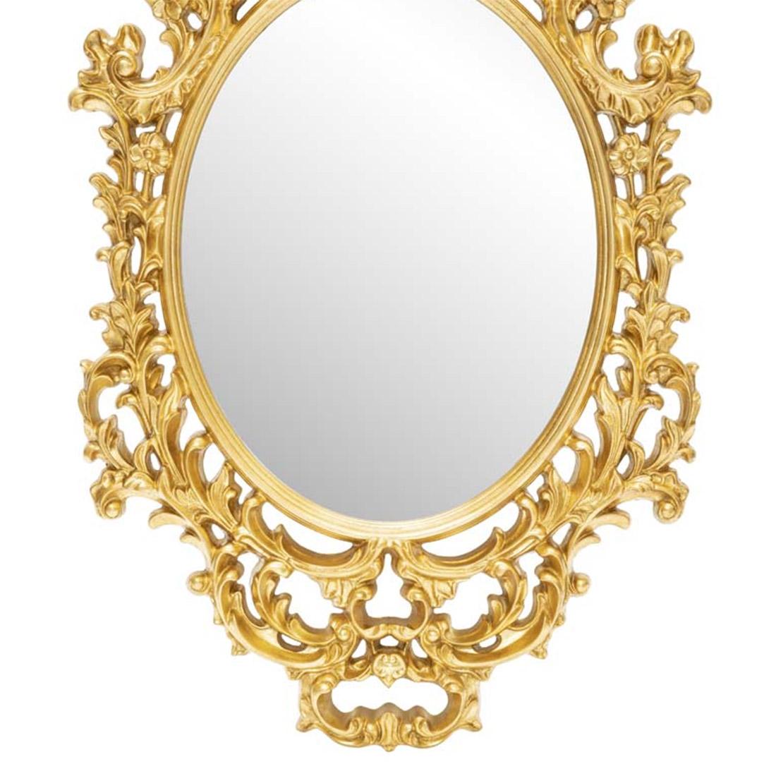 pretty gold mirror