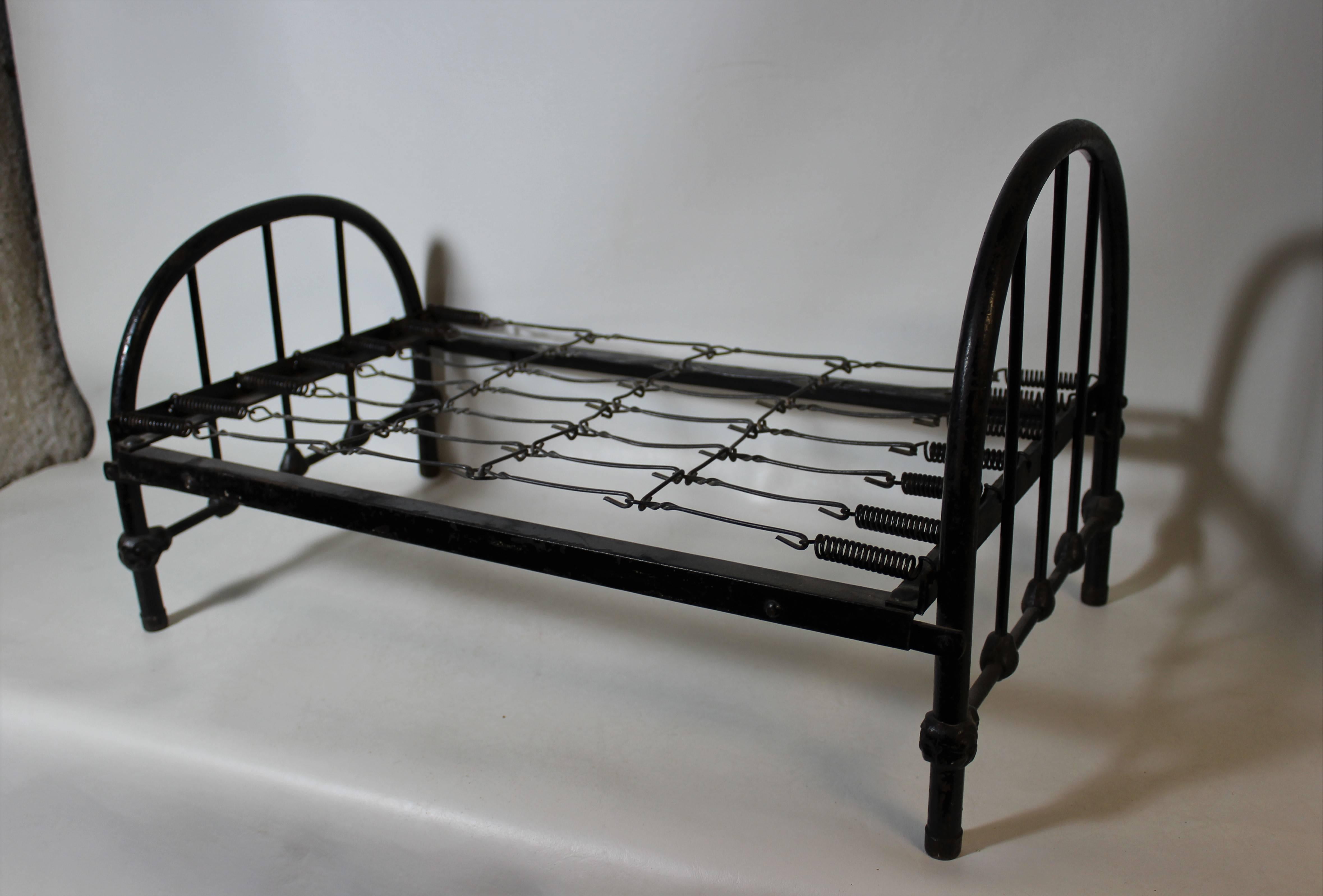 wrought bed frame