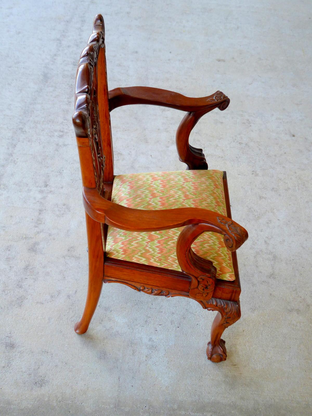 Salesman's Sample Chippendale Chairs For Sale 3