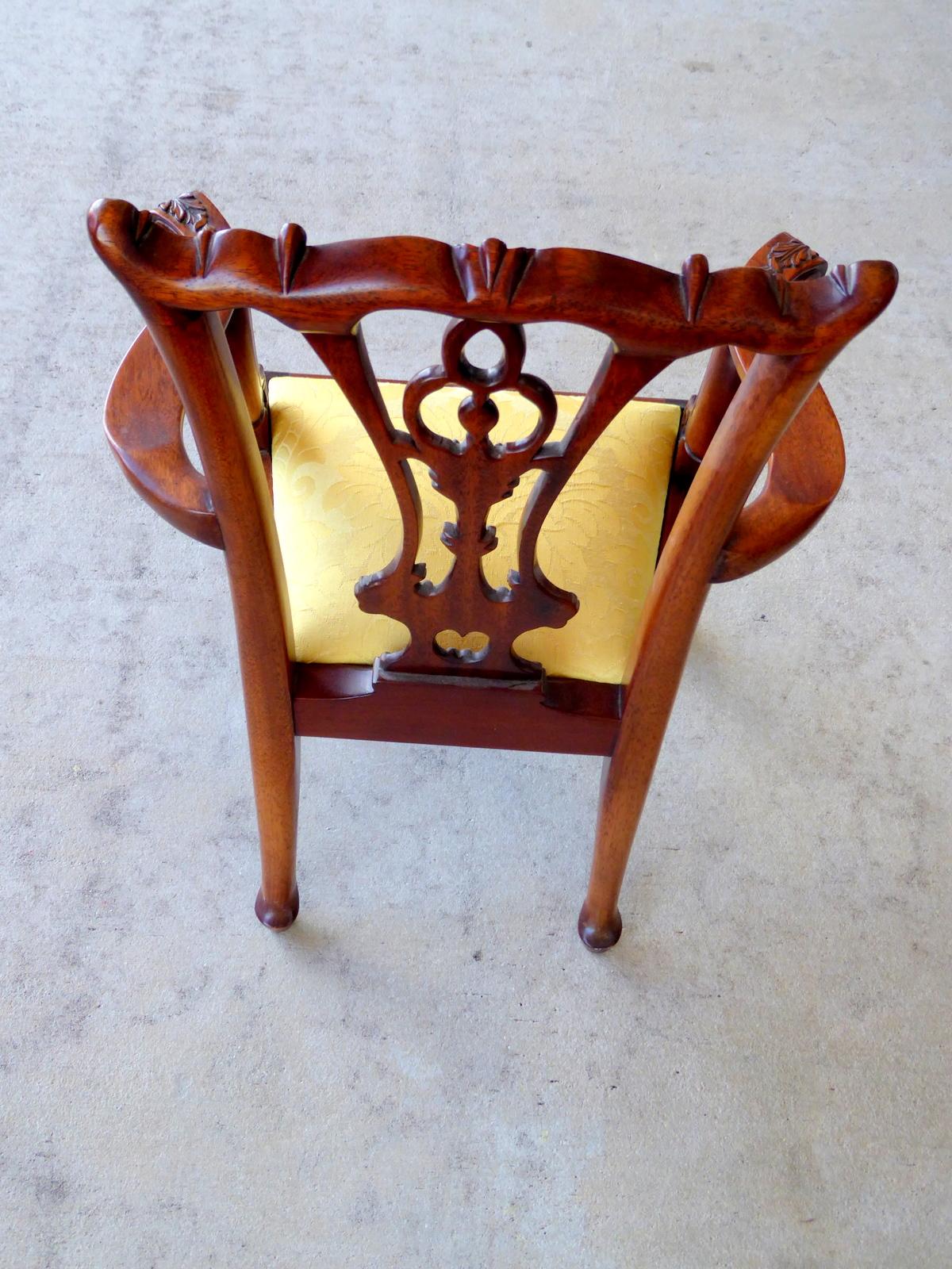 20th Century Salesman's Sample Chippendale Chairs For Sale