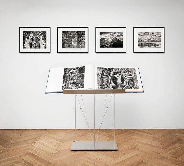 Salgado, Amazônia Art C, Signed Sumo Book with Black & White Photographic Print For Sale 4