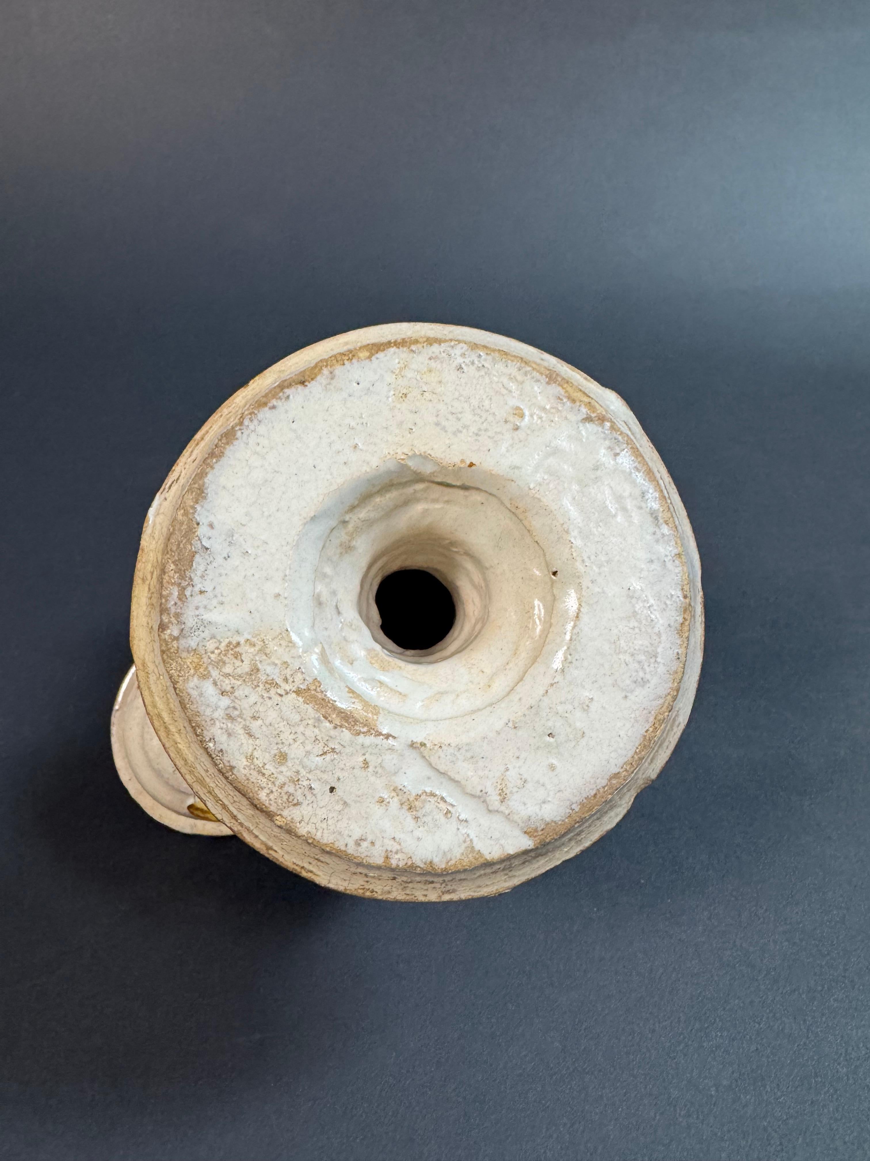 Saliera Laertina in maiolica - seconda metà del XVIII secolo in vendita 9