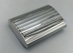 Salimbeni Pillbox Semi-Invisible Lid Sterling Silver Natural