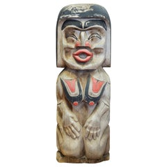 Totem Tsonoqua/Dzunkukwa "Donna Selvaggia del Wood
