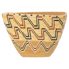 Salish Thompson River Imbricated Basket