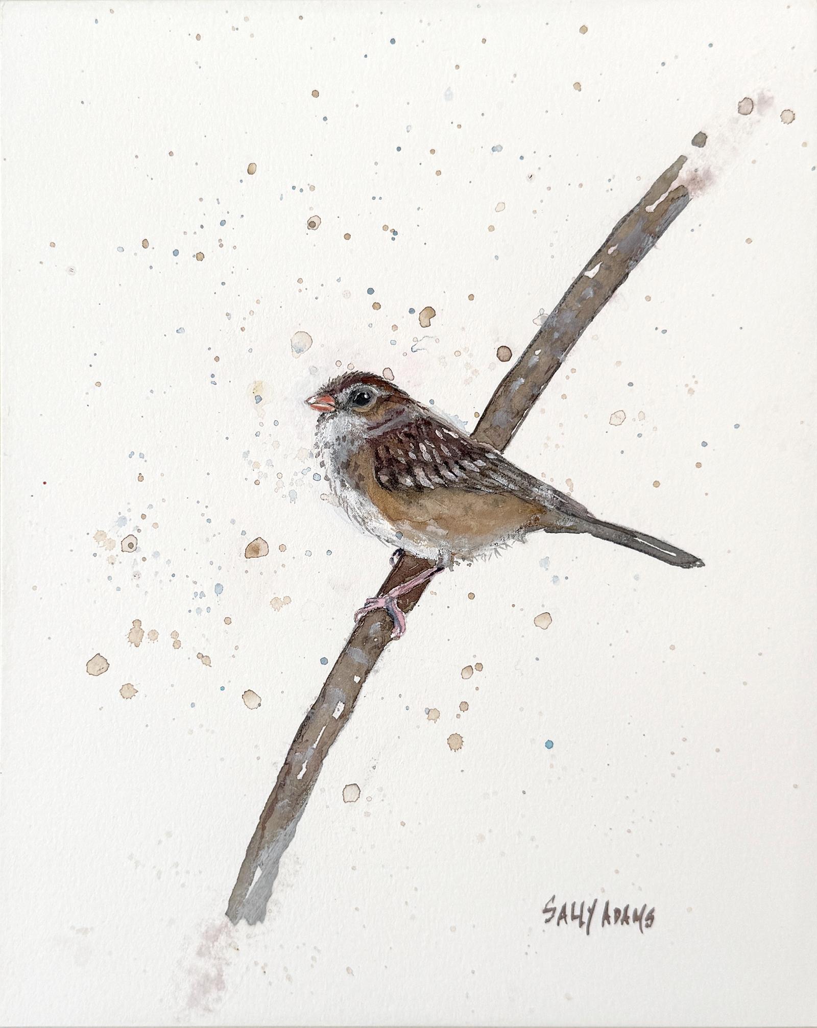 Jack, dipinto originale - Mixed Media Art di Sally Adams