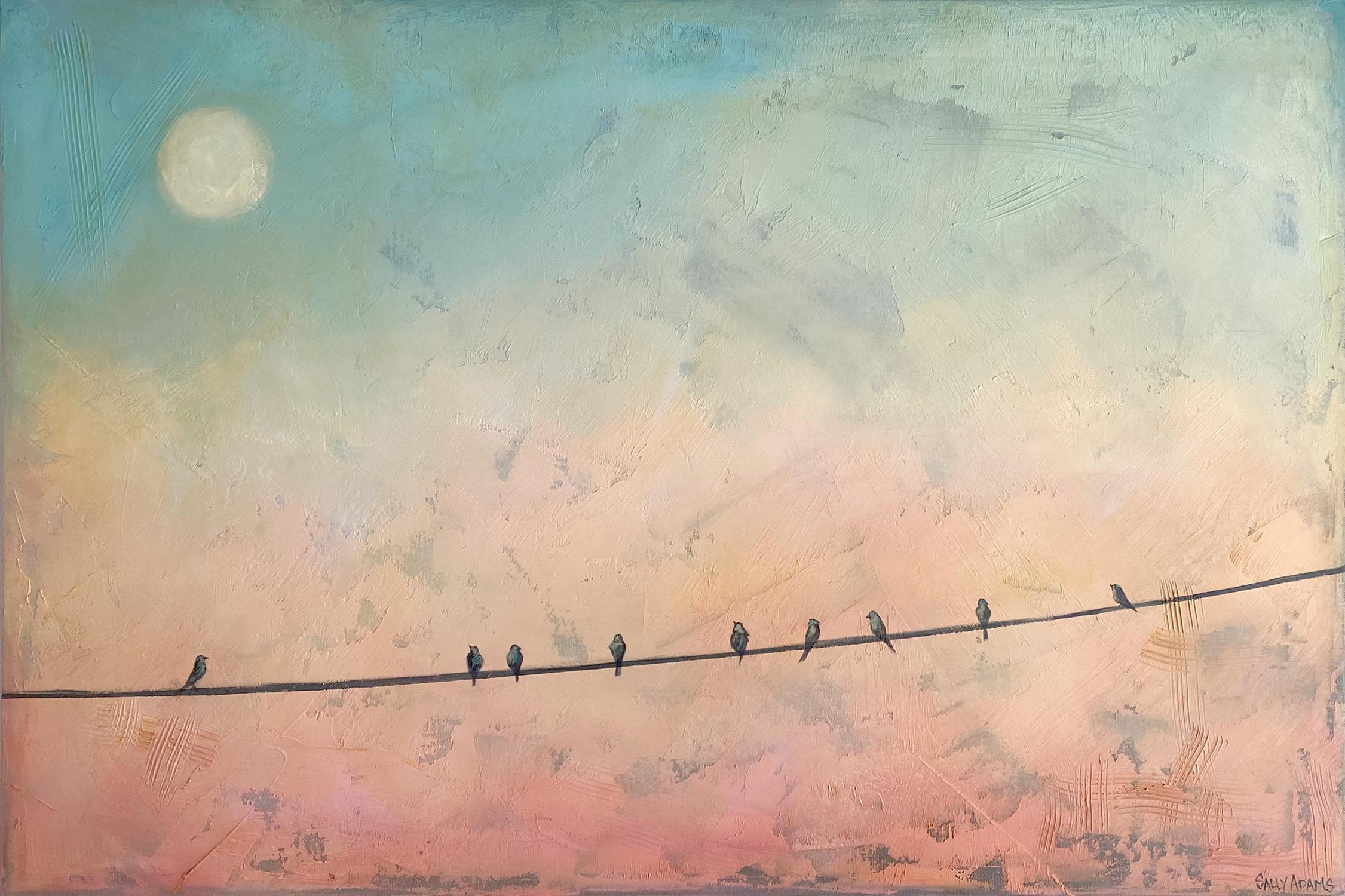 Daybreak, Original Painting - Art by Sally Adams