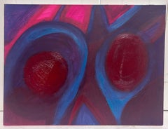 Abstract Expressionist Contemporary British Oil Painting