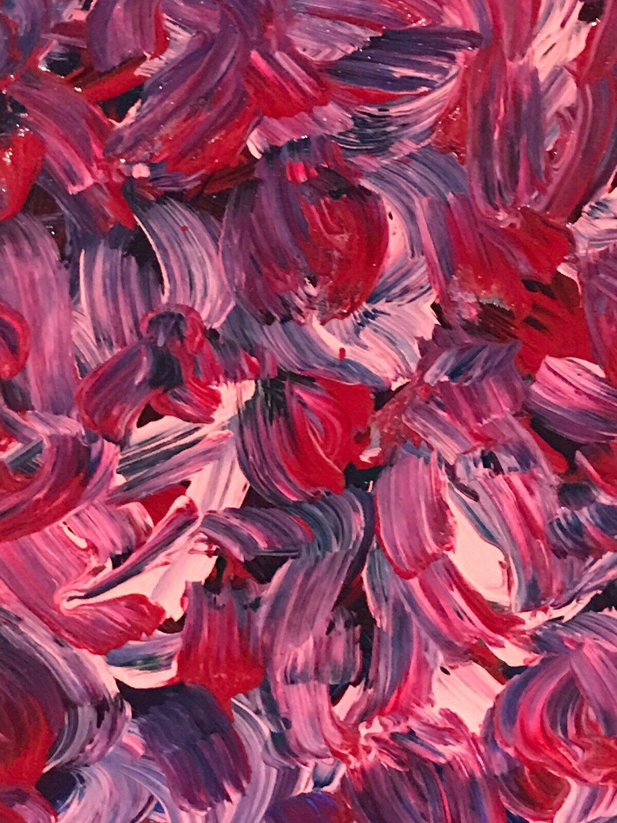 SALLY BRADSHAW (nata nel 1962) PITTURA BRITANNICA ASSTRATTA CONTEMPORANEA - COLORI BRIVIDI - Painting Espressionismo astratto di Sally Bradshaw