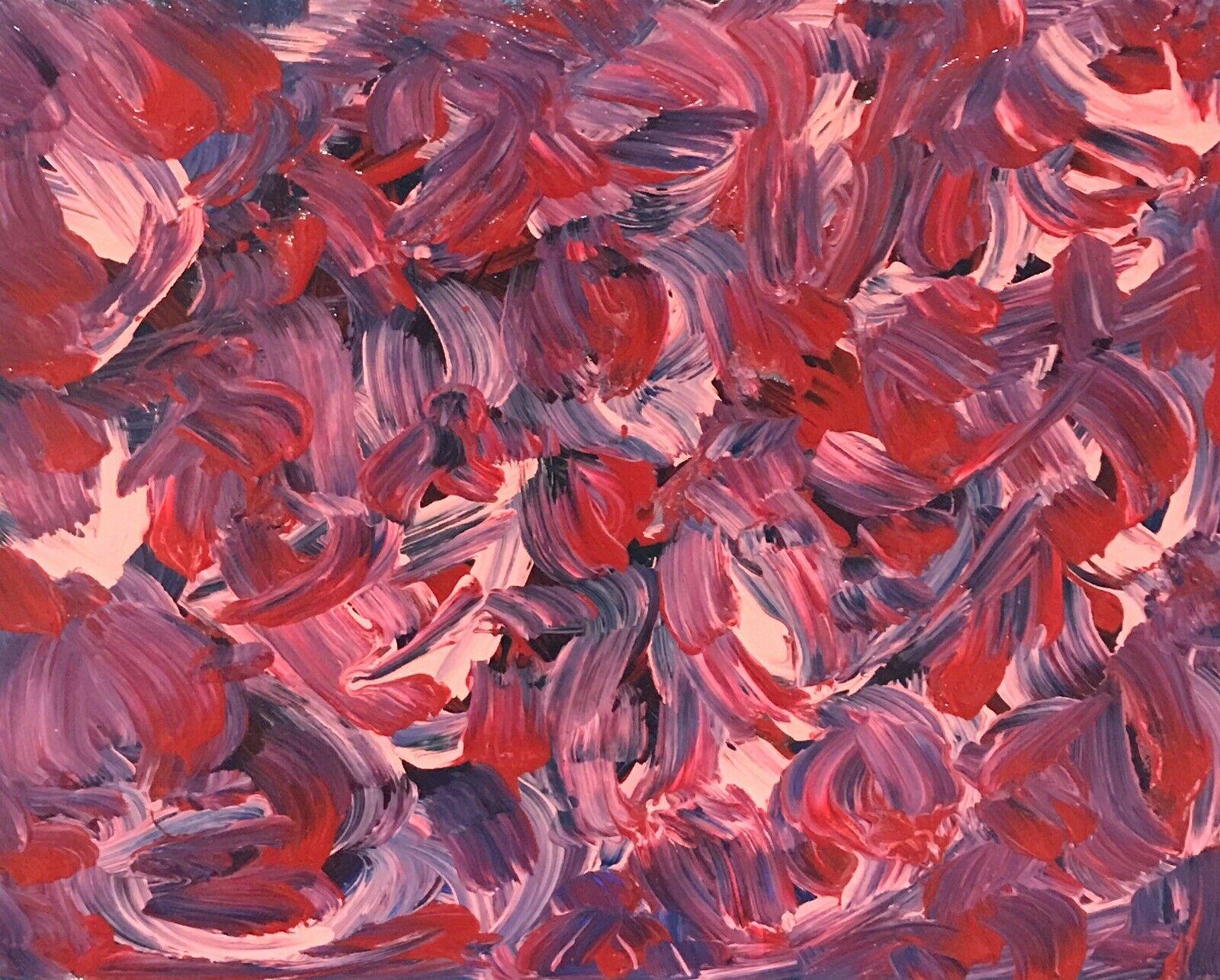 Abstract Painting di Sally Bradshaw - SALLY BRADSHAW (nata nel 1962) PITTURA BRITANNICA ASSTRATTA CONTEMPORANEA - COLORI BRIVIDI