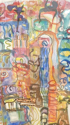 IL SOGNO DI FRIDA Un capolavoro surrealista grezzo, intricato e strappato a mano, dell'artista