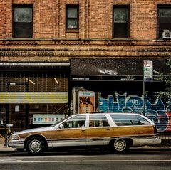 Ave A, Vintage Wagon (New York City), Original Photograph — Sally Davies