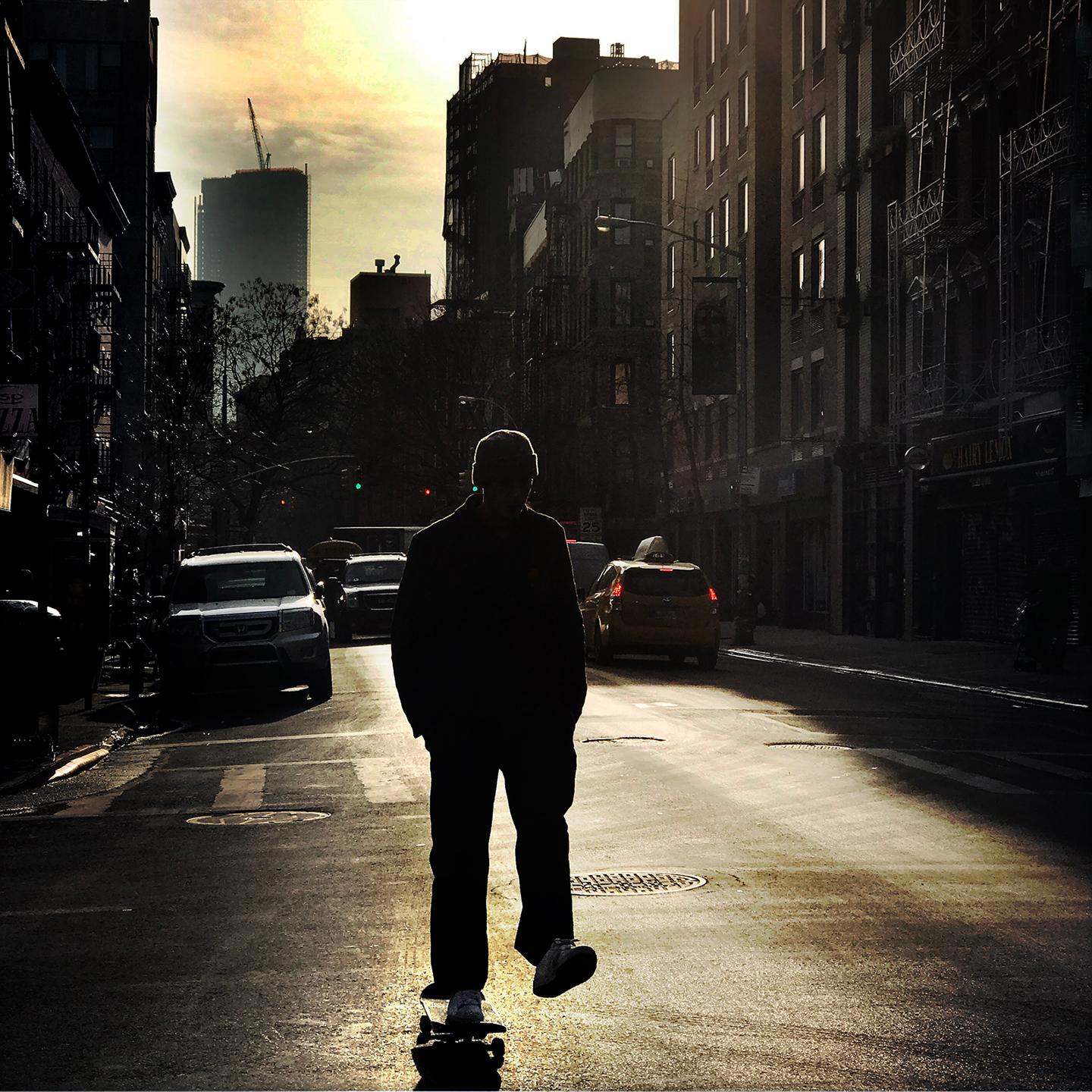 Sally Davies Ave B, Skater (New York City), Original Photograph