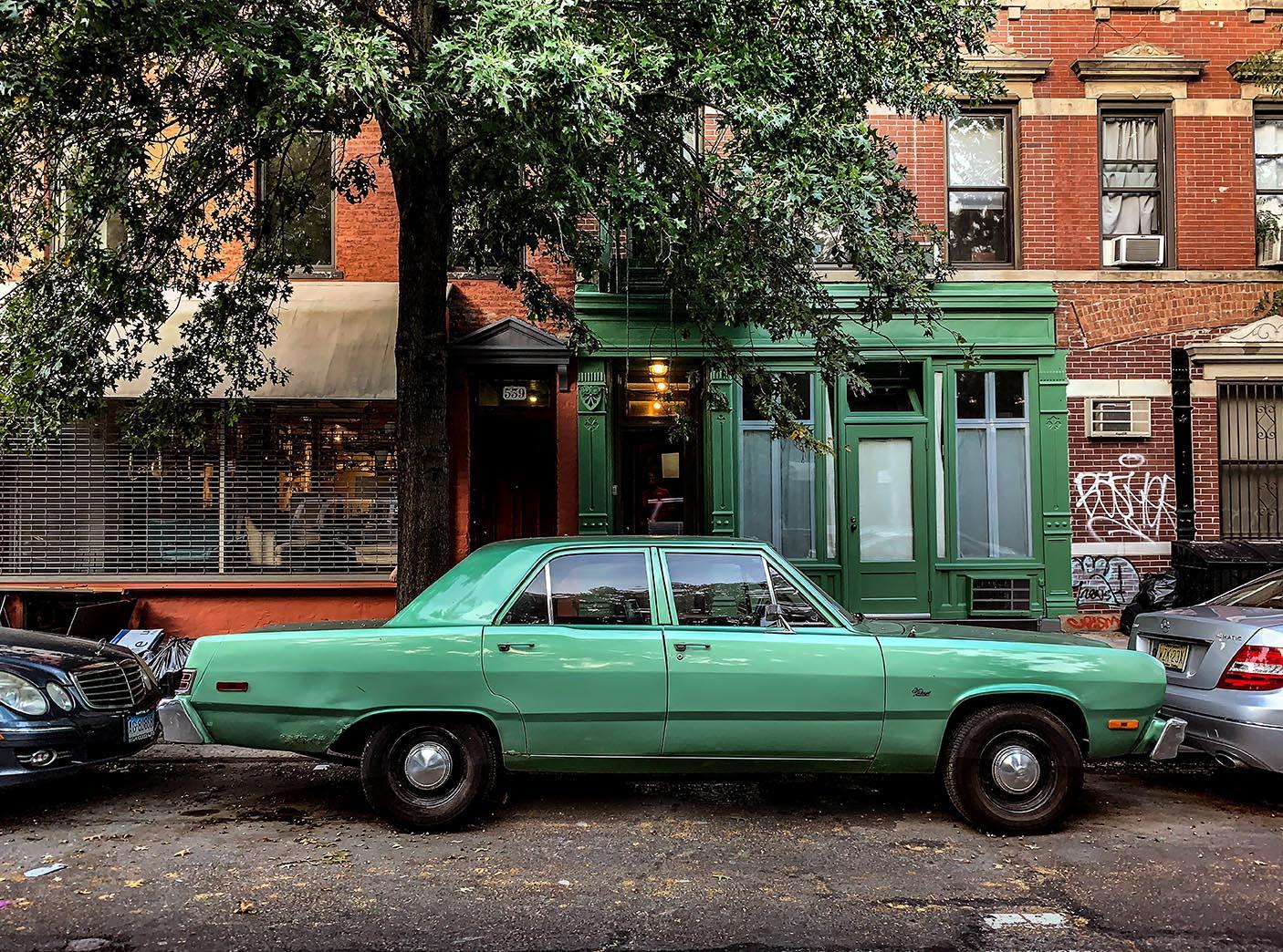 Car, East 12th St. (New York City), Sally Davies